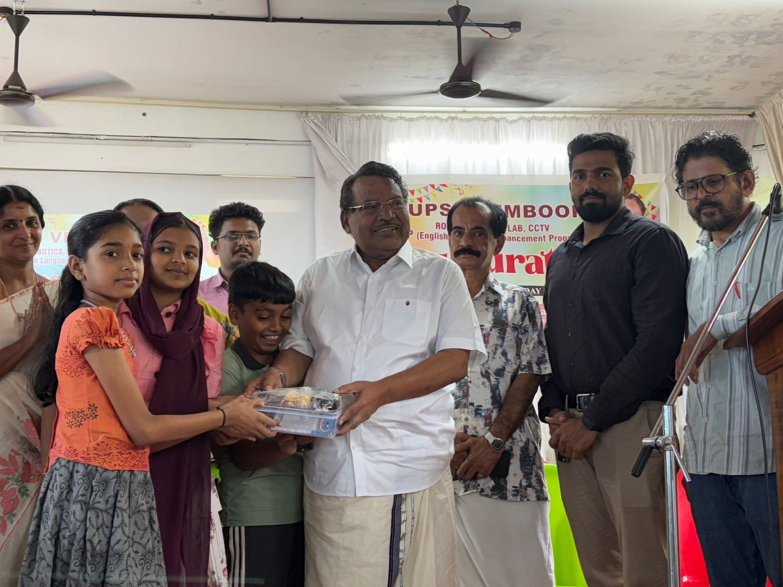 Students receiving recognition